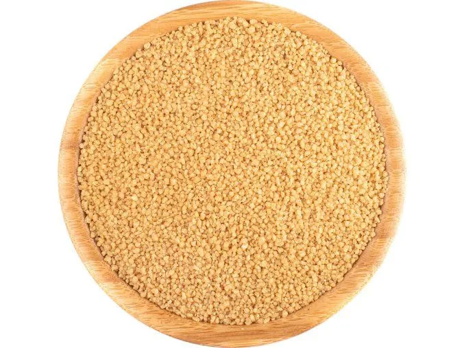 Bulgur wheat in bowl