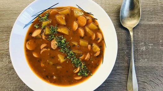 Frankfurter soup bowl