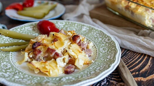 Sausage and potato casserole dish